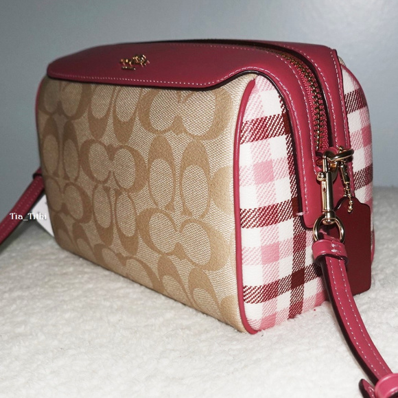 Coach Gingham Crossbody/Shoulder Bag 🎉Host Pick🎉 - Picture 1 of 6